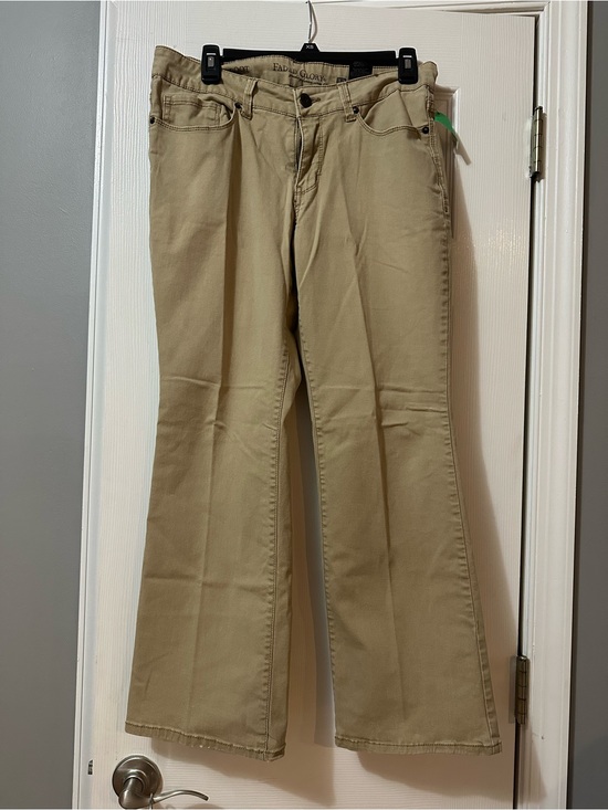 Faded Glory Denim - Faded Glory Khaki Bootcut Jeans-12P